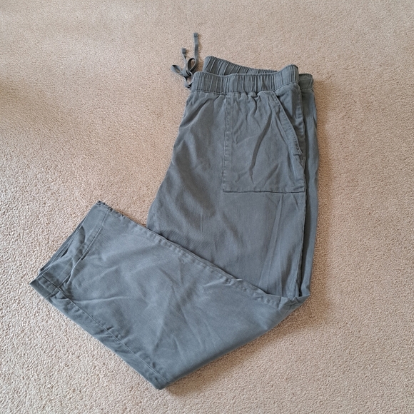 Buffalo David Bitton Tencel Pants Womens XL Grey Pull On Pant - Picture 11 of 11